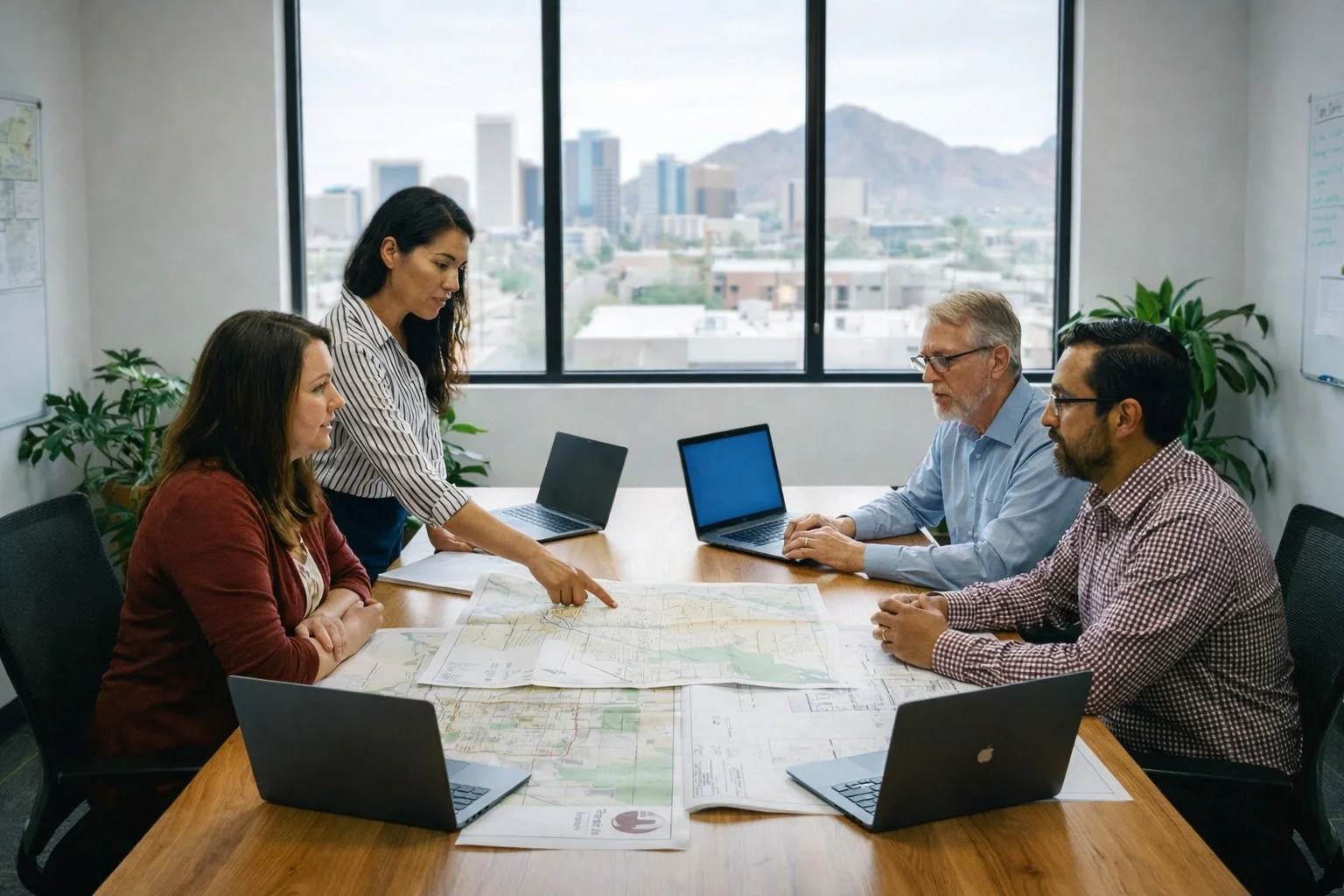 Transit maps and planning documents