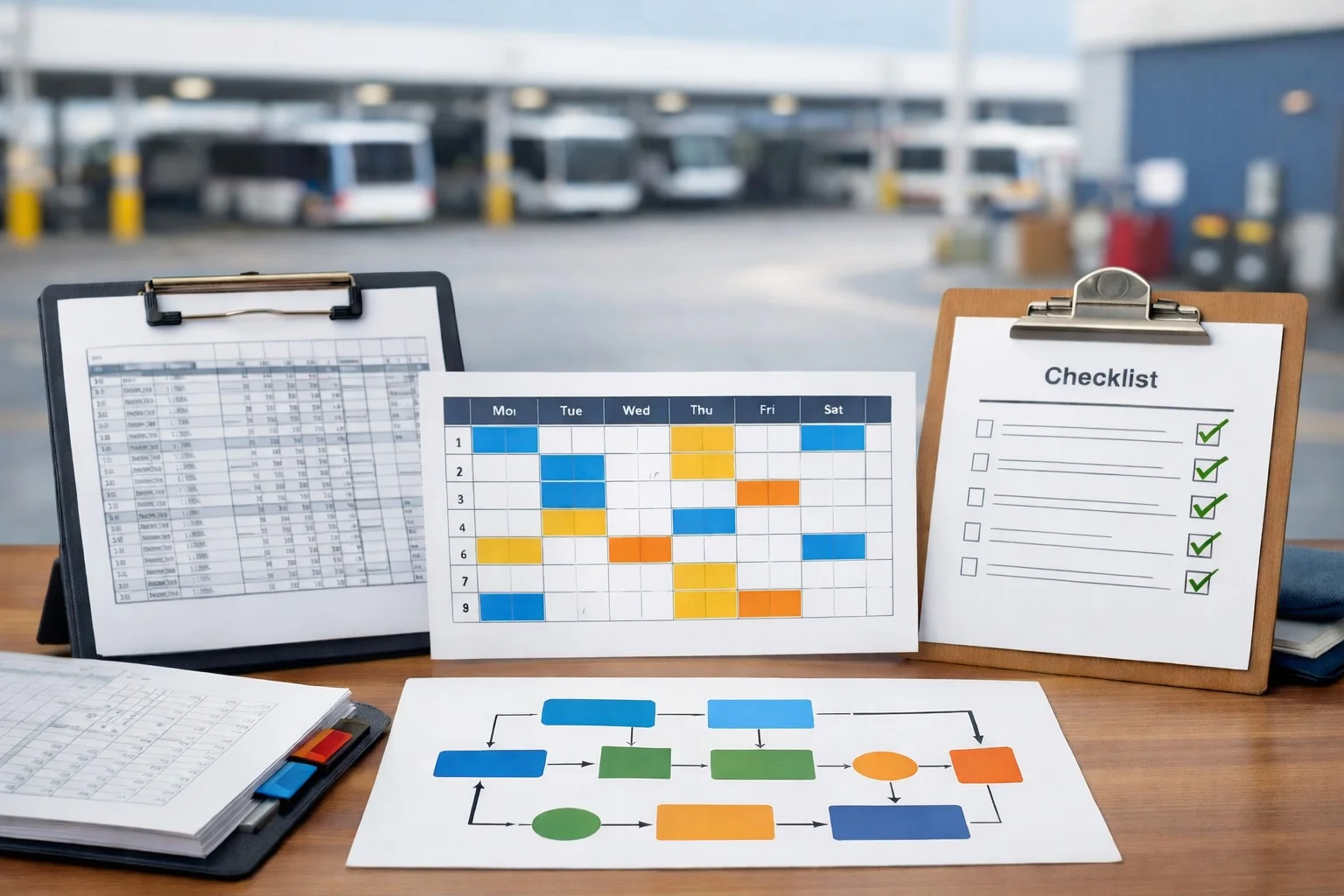 Dispatch screen optimizing routes